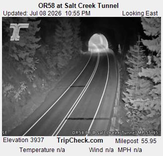 OR58 at Salt Creek Tunnel